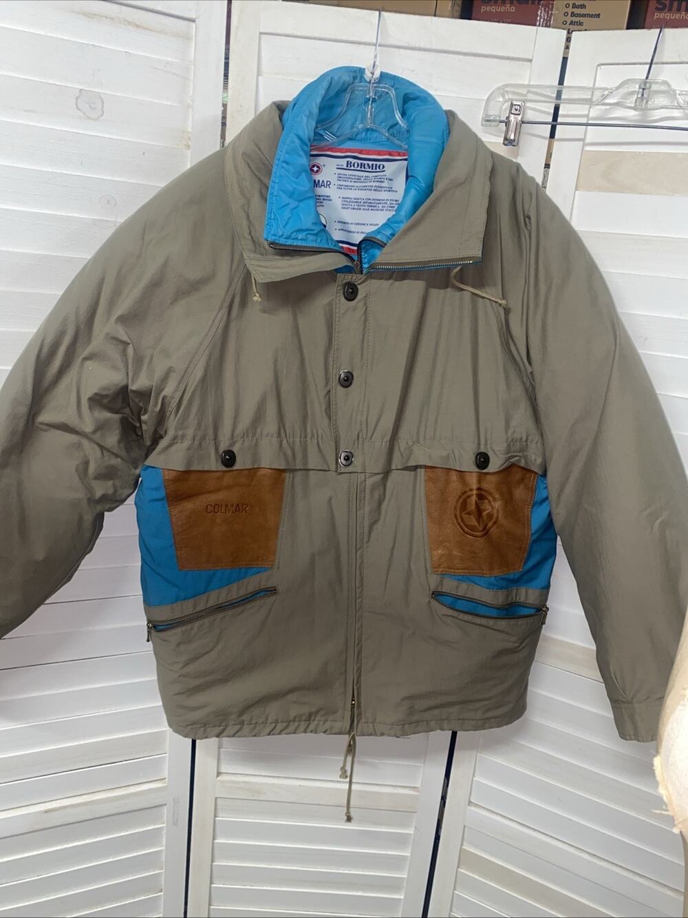 Colmar Bormio Outdoor Mountain Snowboarding Quilted Puffer 90s Y2K Jacket Large